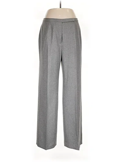 Pre-owned Le Suit Dress Pants In Gray