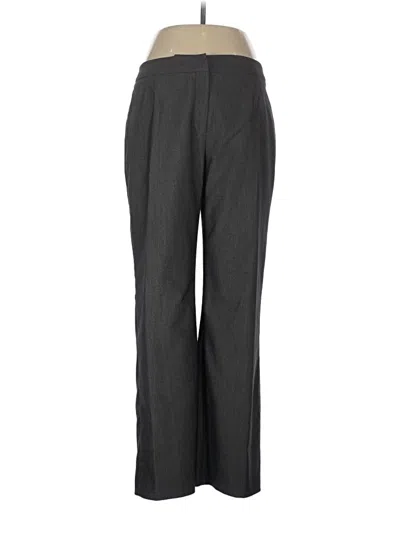Pre-owned Le Suit Dress Pants In Gray