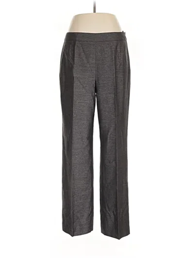 Pre-owned Le Suit Dress Pants In Gray