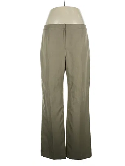 Pre-owned Le Suit Dress Pants In Green