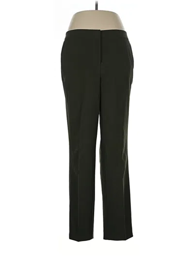 Pre-owned Le Suit Dress Pants In Green