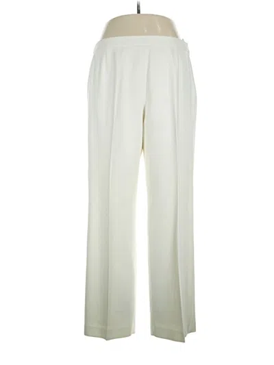 Pre-owned Le Suit Dress Pants In Ivory