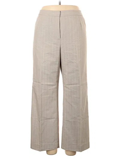 Pre-owned Le Suit Dress Pants In Tan