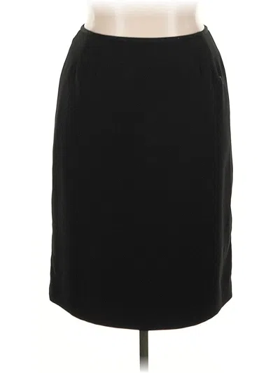 Pre-owned Le Suit Formal Skirt In Black