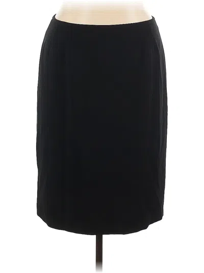 Pre-owned Le Suit Formal Skirt In Black