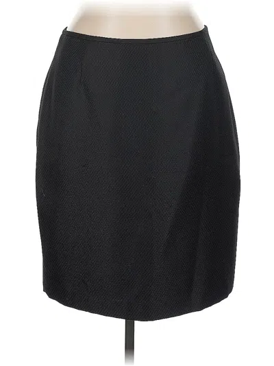 Pre-owned Le Suit Formal Skirt In Black