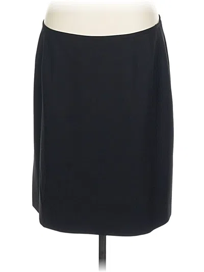 Pre-owned Le Suit Formal Skirt In Black