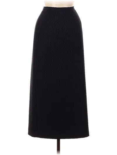 Pre-owned Le Suit Formal Skirt In Black