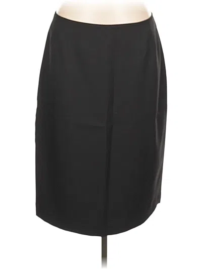 Pre-owned Le Suit Formal Skirt In Black