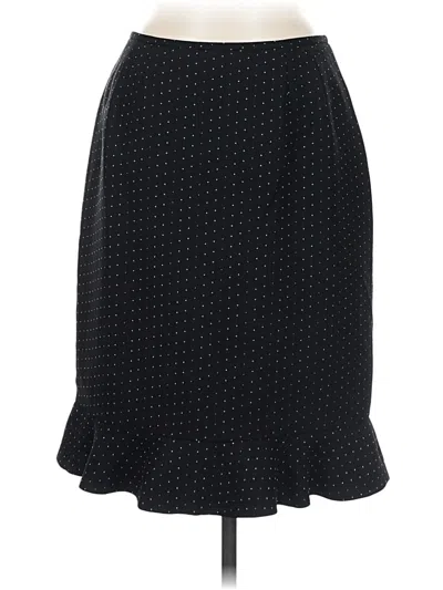 Pre-owned Le Suit Formal Skirt In Black
