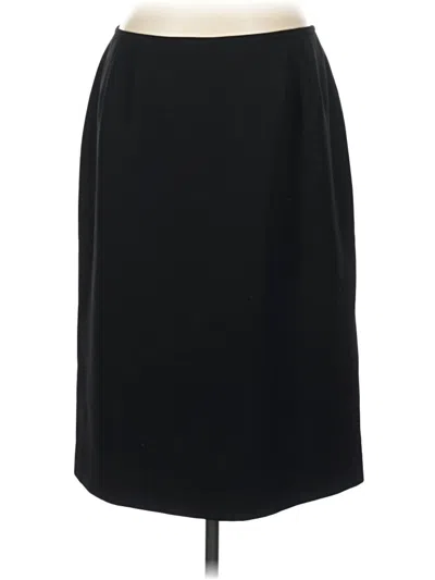 Pre-owned Le Suit Formal Skirt In Black
