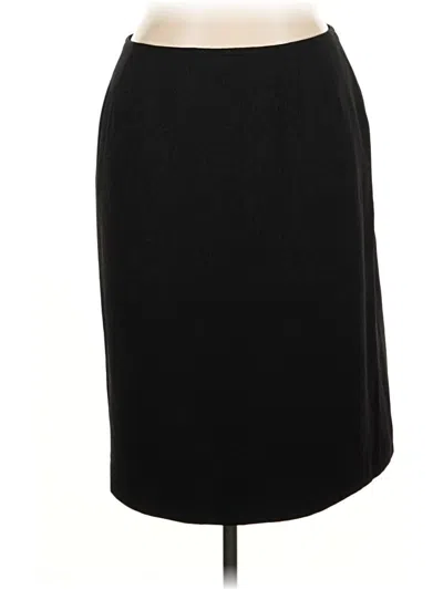 Pre-owned Le Suit Formal Skirt In Black