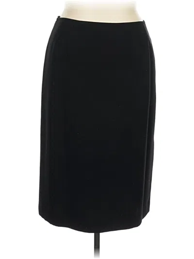 Pre-owned Le Suit Formal Skirt In Black
