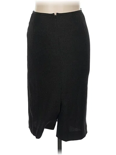 Pre-owned Le Suit Formal Skirt In Black