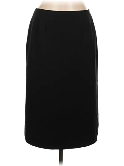 Pre-owned Le Suit Formal Skirt In Black