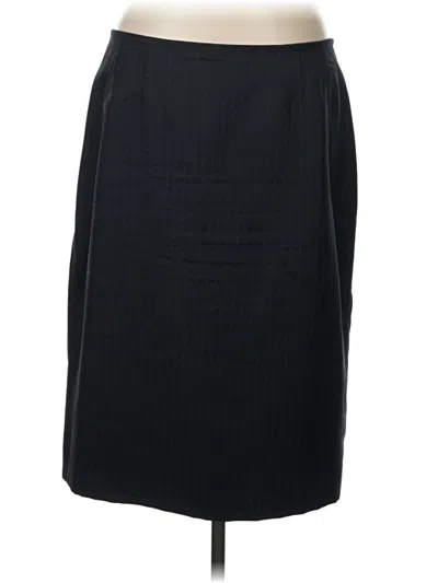 Pre-owned Le Suit Formal Skirt In Black