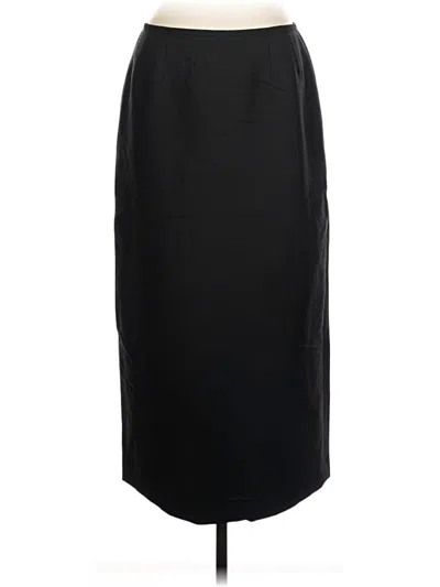 Pre-owned Le Suit Formal Skirt In Black