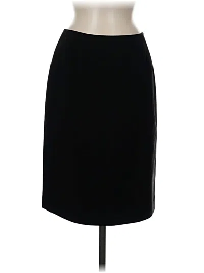 Pre-owned Le Suit Formal Skirt In Black