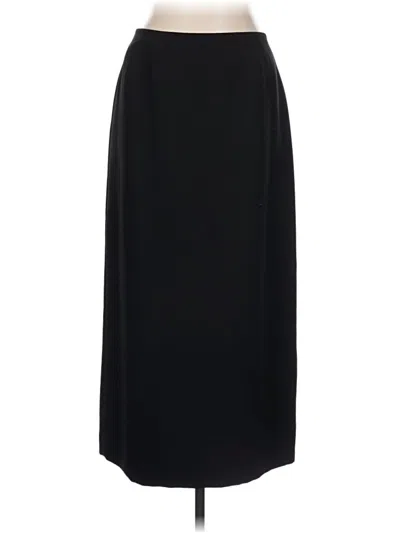 Pre-owned Le Suit Formal Skirt In Black