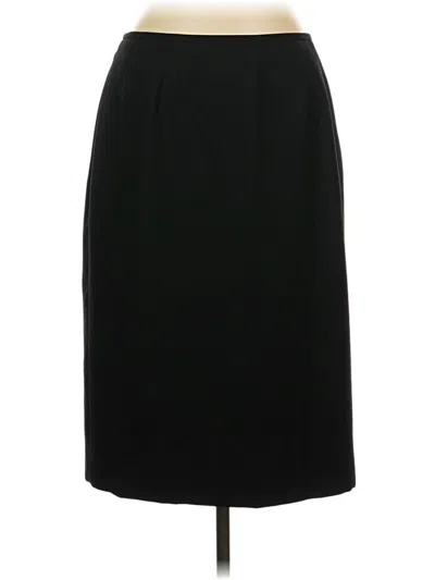 Pre-owned Le Suit Formal Skirt In Black