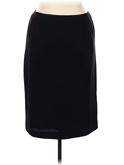 Pre-owned Le Suit Formal Skirt In Black