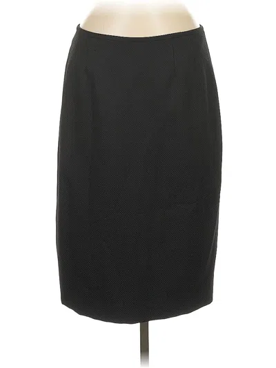 Pre-owned Le Suit Formal Skirt In Black