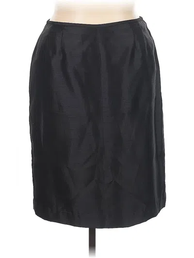 Pre-owned Le Suit Formal Skirt In Black