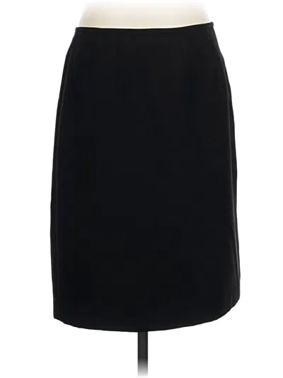 Pre-owned Le Suit Formal Skirt In Black