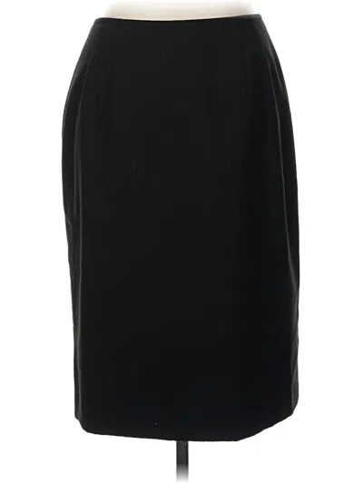 Pre-owned Le Suit Formal Skirt In Black