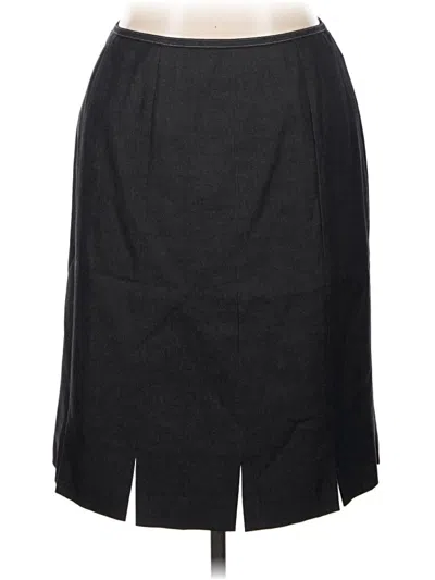 Pre-owned Le Suit Formal Skirt In Black