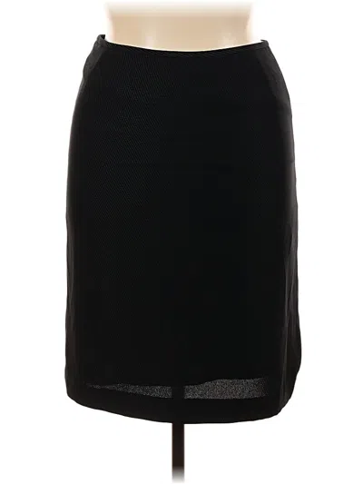 Pre-owned Le Suit Formal Skirt In Black