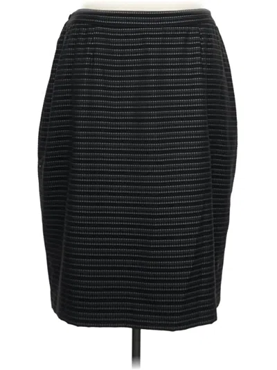 Pre-owned Le Suit Formal Skirt In Black