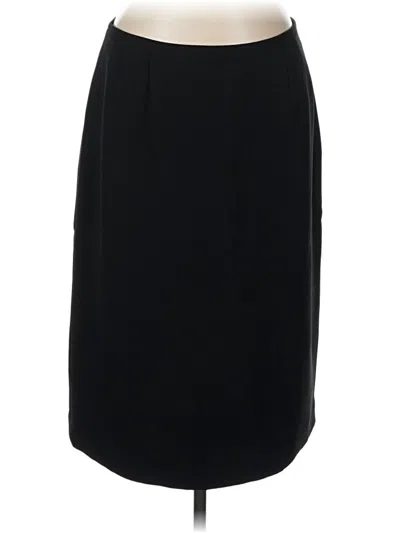 Pre-owned Le Suit Formal Skirt In Black