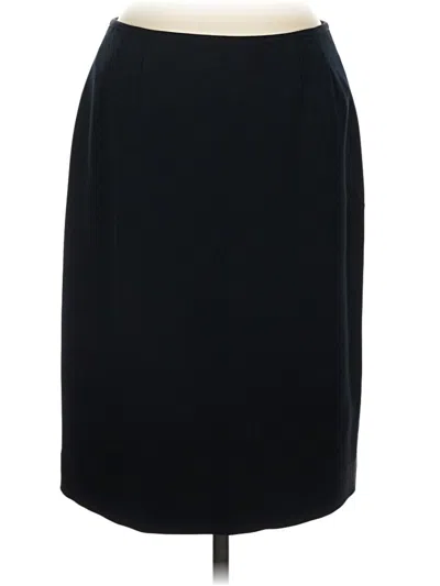 Pre-owned Le Suit Formal Skirt In Black