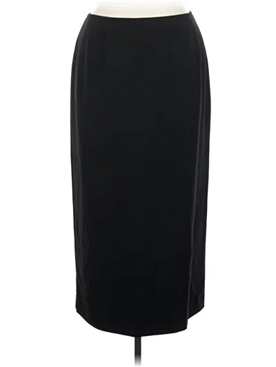 Pre-owned Le Suit Formal Skirt In Black