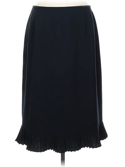 Pre-owned Le Suit Formal Skirt In Black