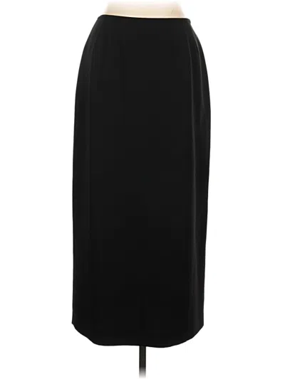 Pre-owned Le Suit Formal Skirt In Black