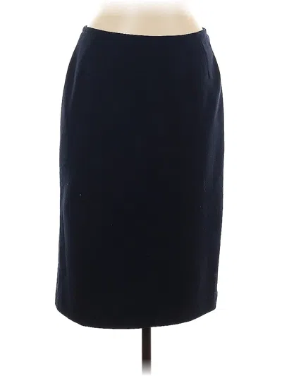 Pre-owned Le Suit Formal Skirt In Blue