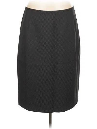 Pre-owned Le Suit Formal Skirt In Gray