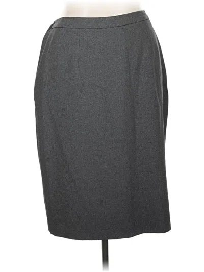 Le Suit Formal Skirt In Gray