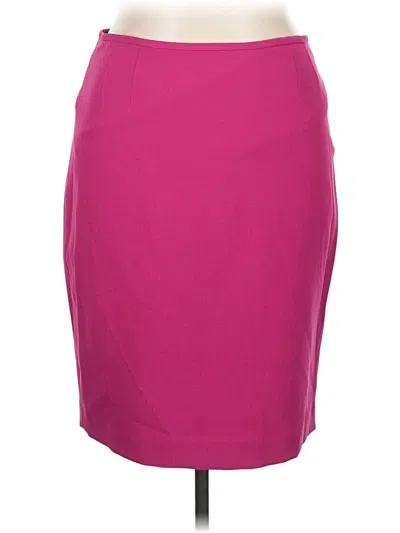 Pre-owned Le Suit Formal Skirt In Pink