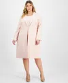 Le Suit Plus Size Elongated Blazer Dress Suit