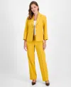 Le Suit Women's Crepe Two-button Blazer & Pants, Regular And Petite