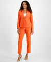 Le Suit Women's One-button Straight-leg Pantsuit, Regular & Petite In Valencia