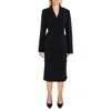 Le Suit Womens Pleated Business Open-front Blazer In Black