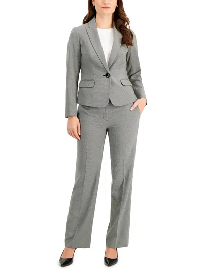 Le Suit Womens Printed Office Pant Suit In Multi