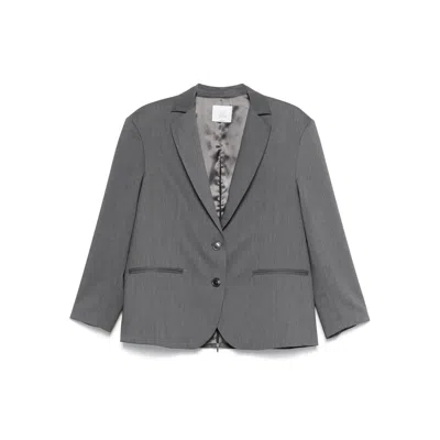 Le Sully Studio Alicia Blazer In Gray