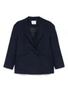 Le Sully Studio Antonella Blazer In Blue