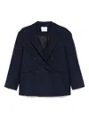 Le Sully Studio Antonella Blazer In Blue