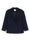 Le Sully Studio Antonella Blazer In Blue